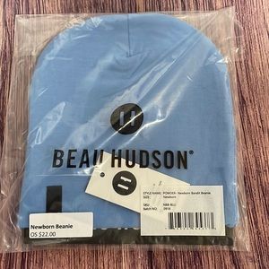 NWT: Beau Hudson New Born Beanie, Ultra Soft